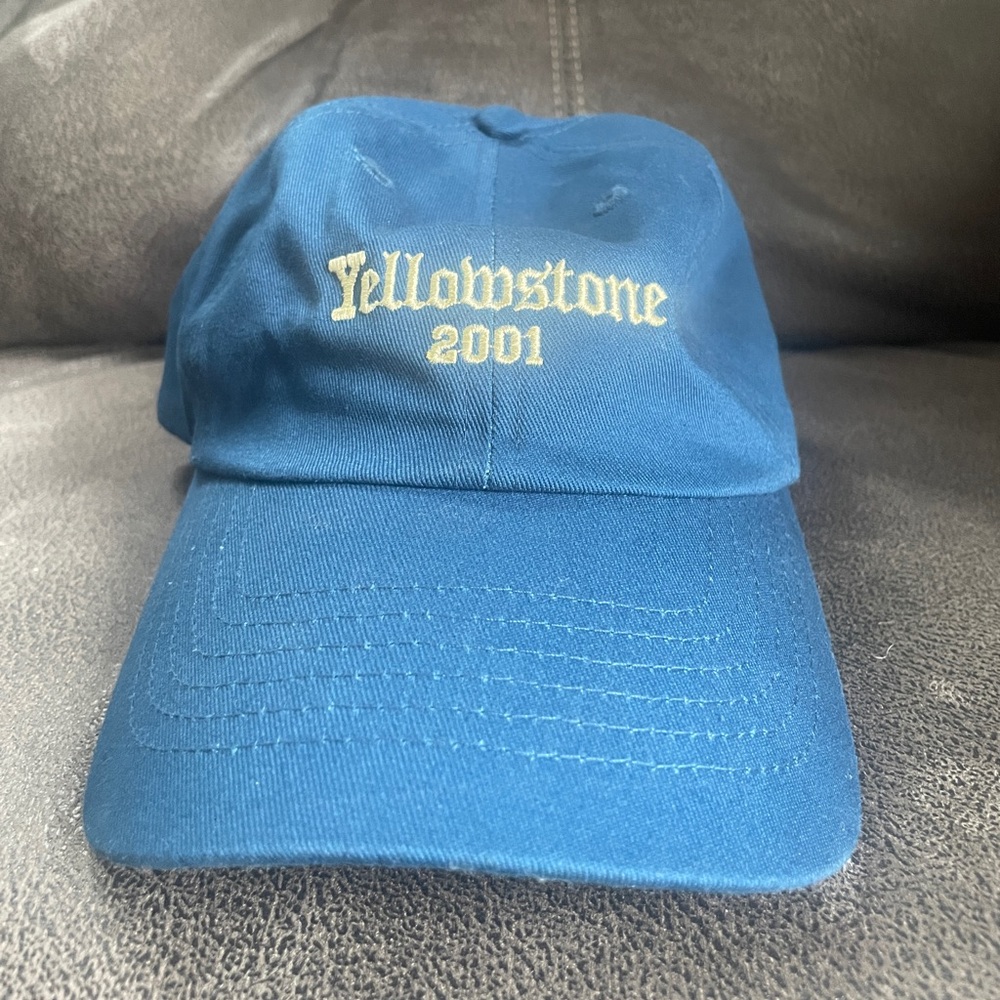 Blue “Yellowstone 2001” Grizzly Brand Hat